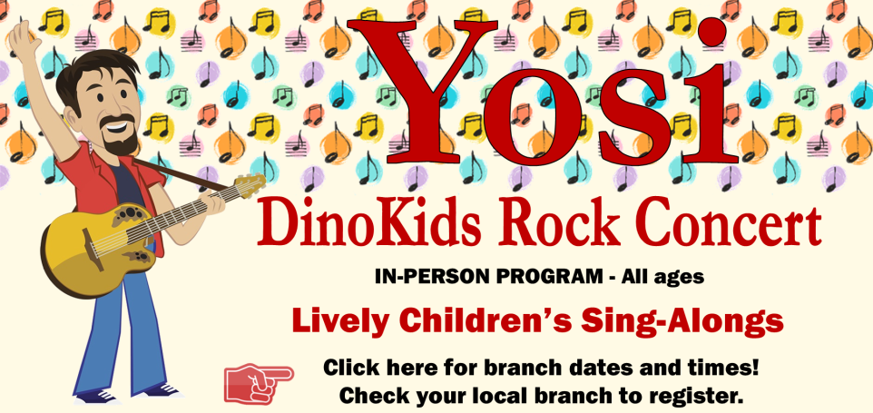 Yosi's DinoKids Rock Concert with lively children's sing-alongs